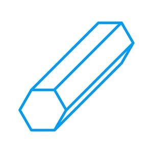 Cold Drawn Steel | Hexagonal Bar | 1.0122 | S235JRC+C